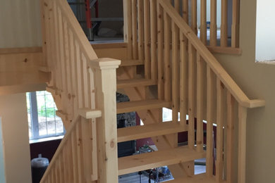 Inspiration for a staircase remodel in Other