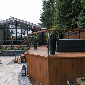 Contemporary Pool Area