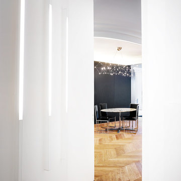 Restructuration d’un appartement haussmannien à Saint-Germain-des-Prés / Paris