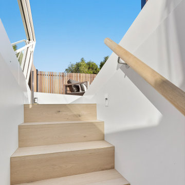 Staircase Leading up to Rooftop