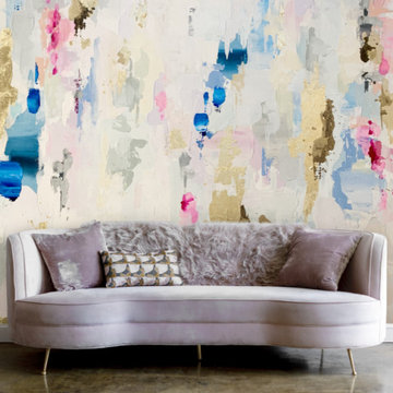 Living Room Wall Murals
