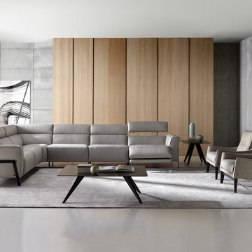 Natuzzi Editions Eleganza C021 Reclining Sectional