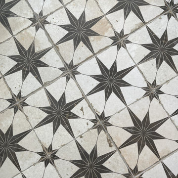 We had some fun with this statement floor.