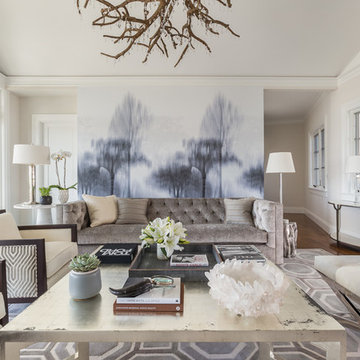 Transitional Living Room