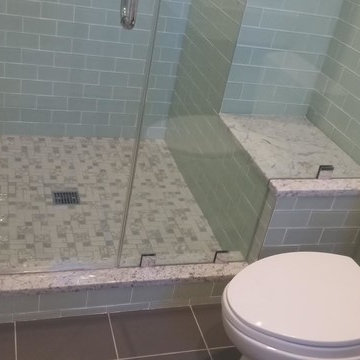Contemporary Small Bathroom Remodel