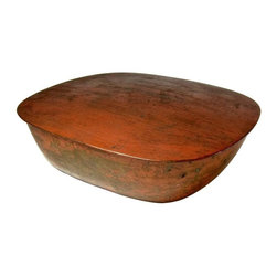 Marie Zimmermann American Arts and Crafts Box with Red Patina - Decorative Boxes