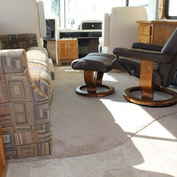 1996 Safari Continental Interior Renovation - Living Room Chairs