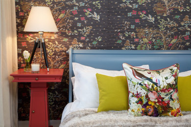 Inspiration for a classic bedroom in Gloucestershire.