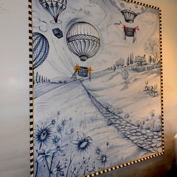 Interactive three dimensional Parisian Garden