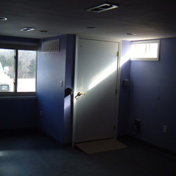 Basement bathroom remodel for disabled Veteran - Stair Parts