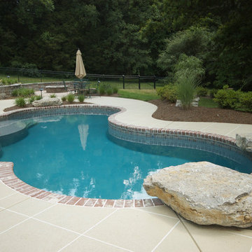 Freeform Fiberglass Pool - Mount Laurel, NJ