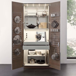 Leicht Collection 2016-Cabinets insert and storage innovation - Pantry Cupboards