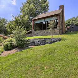 Traditional Rustic Residential Home - Landscaping Stones And Pavers