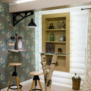 English log hut