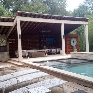 Old West Austin Poolside Pergola and Much More!