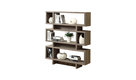 Modern-Style Bookcase, Dark Taupe