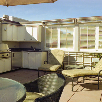 Rooftop deck