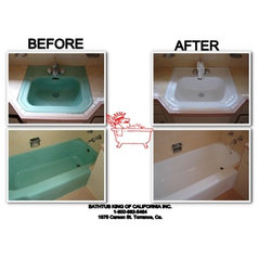 Bathtub King Of California before & afters