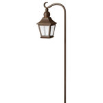 Hinkley Lighting - Hinkley Lighting Bratenahl Path Light, Copper Bronze/Clear Seedy - Hinkley Path Lights add impeccable style and safety to walkways and outdoor living environments to create sophisticated curb appeal.