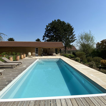 Foret40 - Extension et piscine