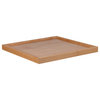 Square Butcher Block Style Table Top, 24"
