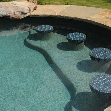 Swim Up Bar Stools