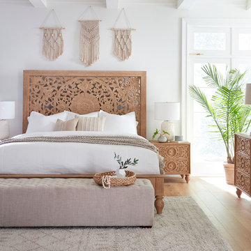 Haveli Traditional Handcarved Bed
