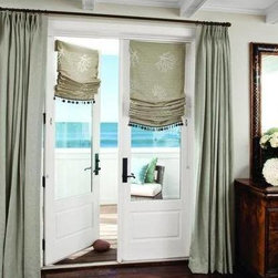 Shades with Side Panels - Curtains