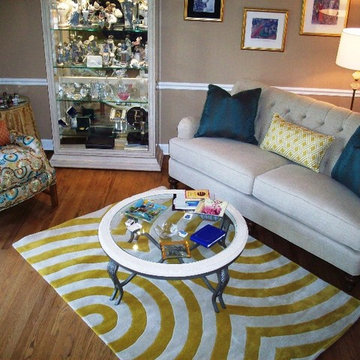 A great customer re-designs a room we did years ago