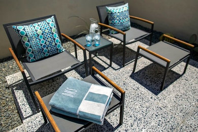 Example of a 1960s patio design in San Francisco