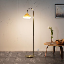 Carmen Lamp, Brass - Floor Lamps