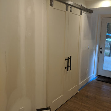 BASEMENT FINISH WITH NEW BATH AND WINDOW