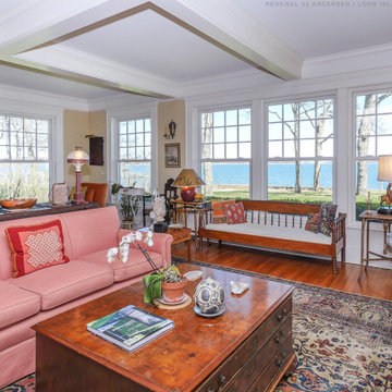 Beautiful Living Room with All New Windows - Renewal by Andersen Long Island, NY