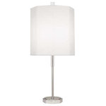 Robert Abbey - Robert Abbey AW05 Kate, 1 Light Table Lamp - Make a bold statement in your space with the KateKate 1 Light Table L Polished Nickel/Crys *UL Approved: YES Energy Star Qualified: n/a ADA Certified: n/a  *Number of Lights: 1-*Wattage:150w Type A bulb(s) *Bulb Included:No *Bulb Type:Type A *Finish Type:Polished Nickel/Crystal