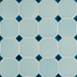 3&rdquo; Octagon w/1x1 - Mosaic Tile