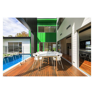 Grange Project - Contemporary - Deck - Brisbane - by ANA Building Group ...