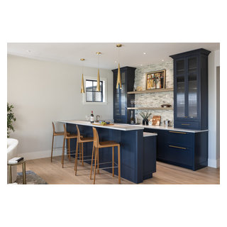 Ninigret Pond Haven - Beach Style - Home Bar - Providence - by Sweenor ...