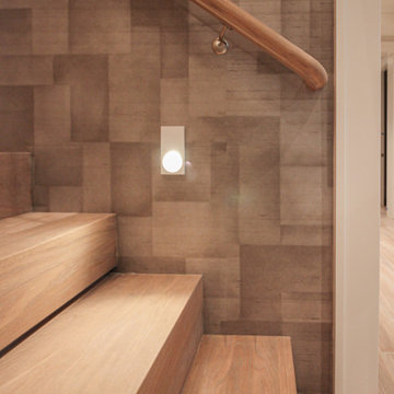 Project #81 | Modern Staircase with Integrated Seating