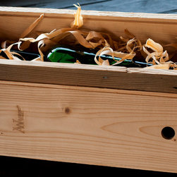 Reclaimed Wood Wine Box - Home Decor
