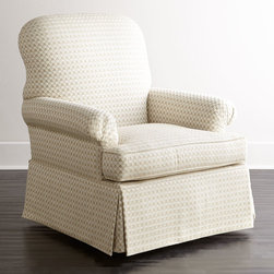 Lynn St. Clair Swivel Chair - Armchairs And Accent Chairs