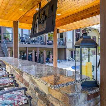 Camden Chase Pool Pavilion & Deck Build