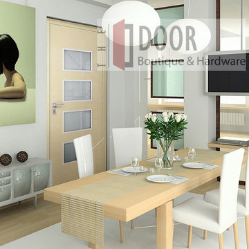 Modern interior doors