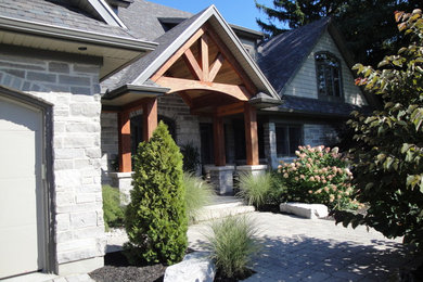 Elegant exterior home photo in Toronto