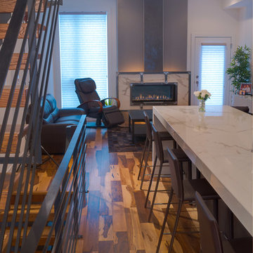 Laminam by Crossville in a Contemporary City Townhouse