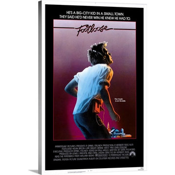 "Footloose (1984)" Wrapped Canvas Art Print, 20"x30"x1.5"
