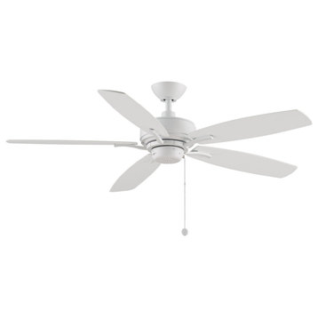 Fanimation FP6284MW Aire Deluxe 52 inch Indoor Ceiling Fan in Matte White