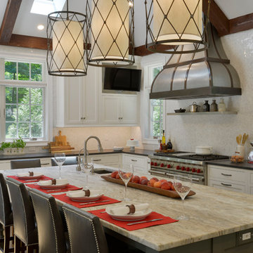 Expansive Gourmet Kitchen