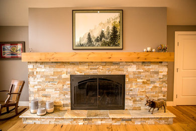 Living room - living room idea in Denver