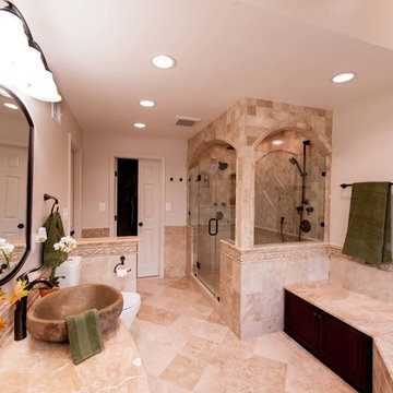 Roman-style Bath Adds Splendor to Reston Townhome