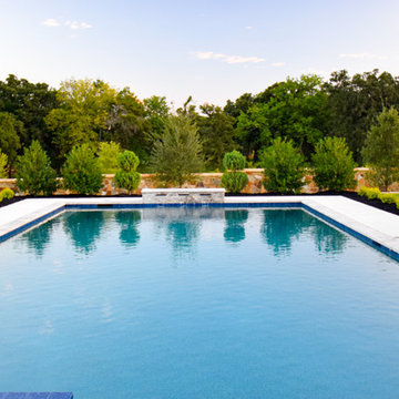Westlake Modern Pool with Diving Platform